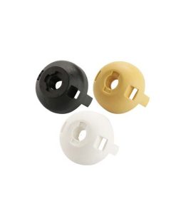 Cappello a scatto per p.de monocorpo in materiale termoplastico – E27
