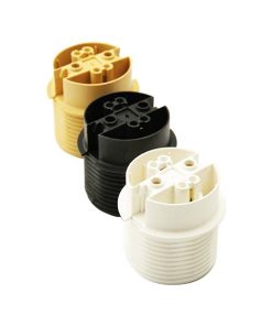 Portalampade monocorpo in materiale termoplastico – E27
