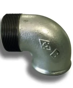 92 Gomito a 90° MF Zincato Ghisa – BRAND FITTINGS