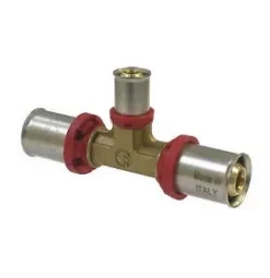 Tee ridotto 20 x 16 x 20 Multistrato a Pressare – NTM