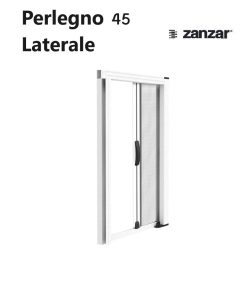 Zanzariera Perlegno 45 Laterale Avvolgente Con Bottone Zanzar