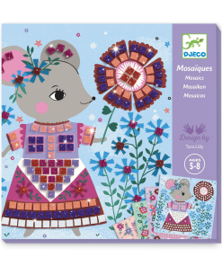 Mosaico con Glitter ” Lovely Pets” Djeco