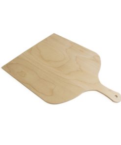 Tagliere legno pala pizza  in multistrato di betulla  40 x 29 cm.